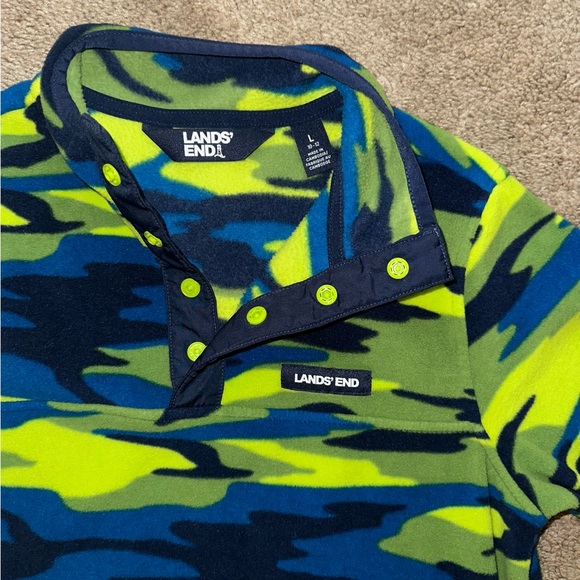 Two Lands End Fleece Sweaters - Picture 2 of 7